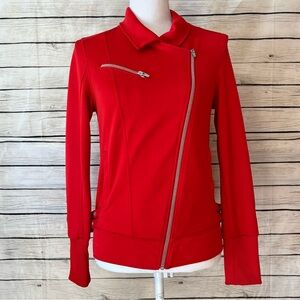 Scuderia Ferrari Red Puma Moto Jacket Size Small